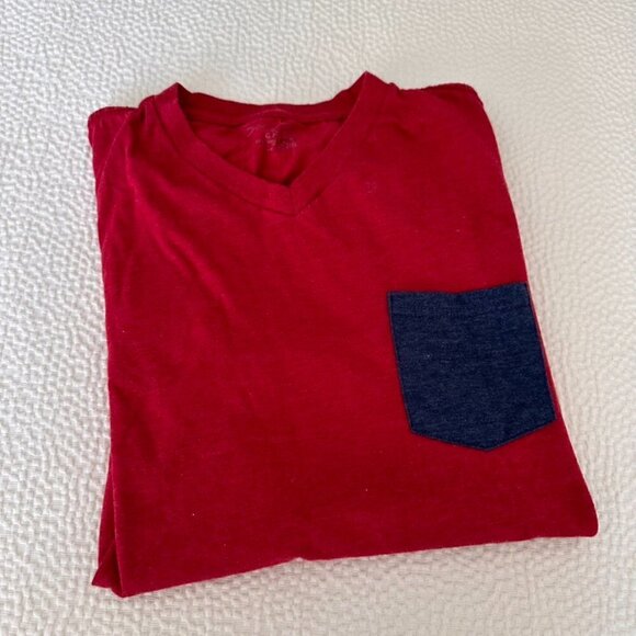 Blue Crown Men’s Short Sleeve Tee Shirt Red SZ M - Picture 3 of 9